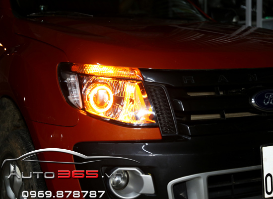 Ford Ranger Nâng Cấp Bi Hella 5 Limited | Xenon - Ballast Osram